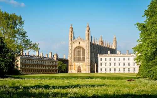 Yliopiston hop-on hop-off -bussi Cambridgessa